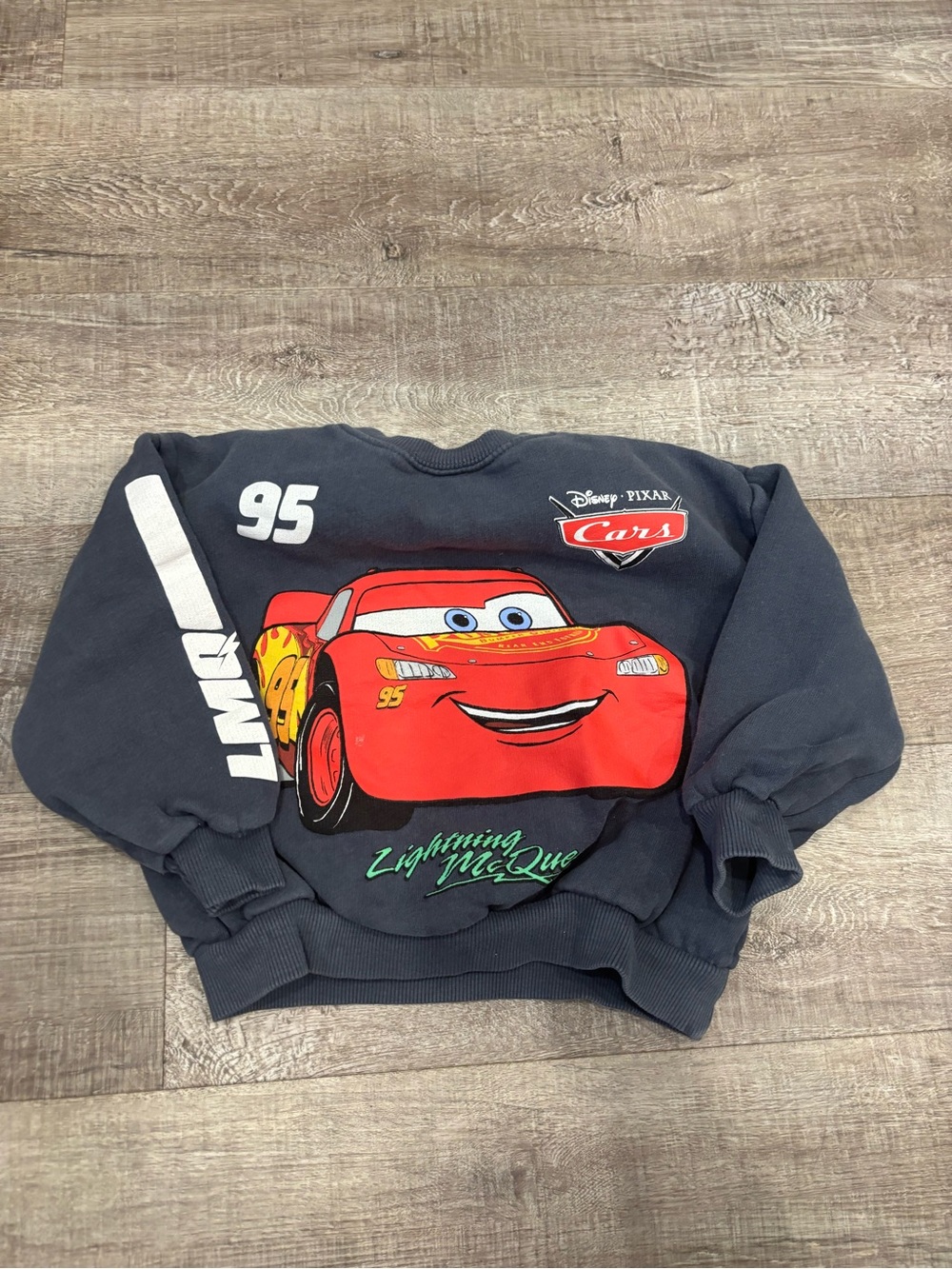 Zara Kids Graphic Sweatshirt with Lightning McQueen